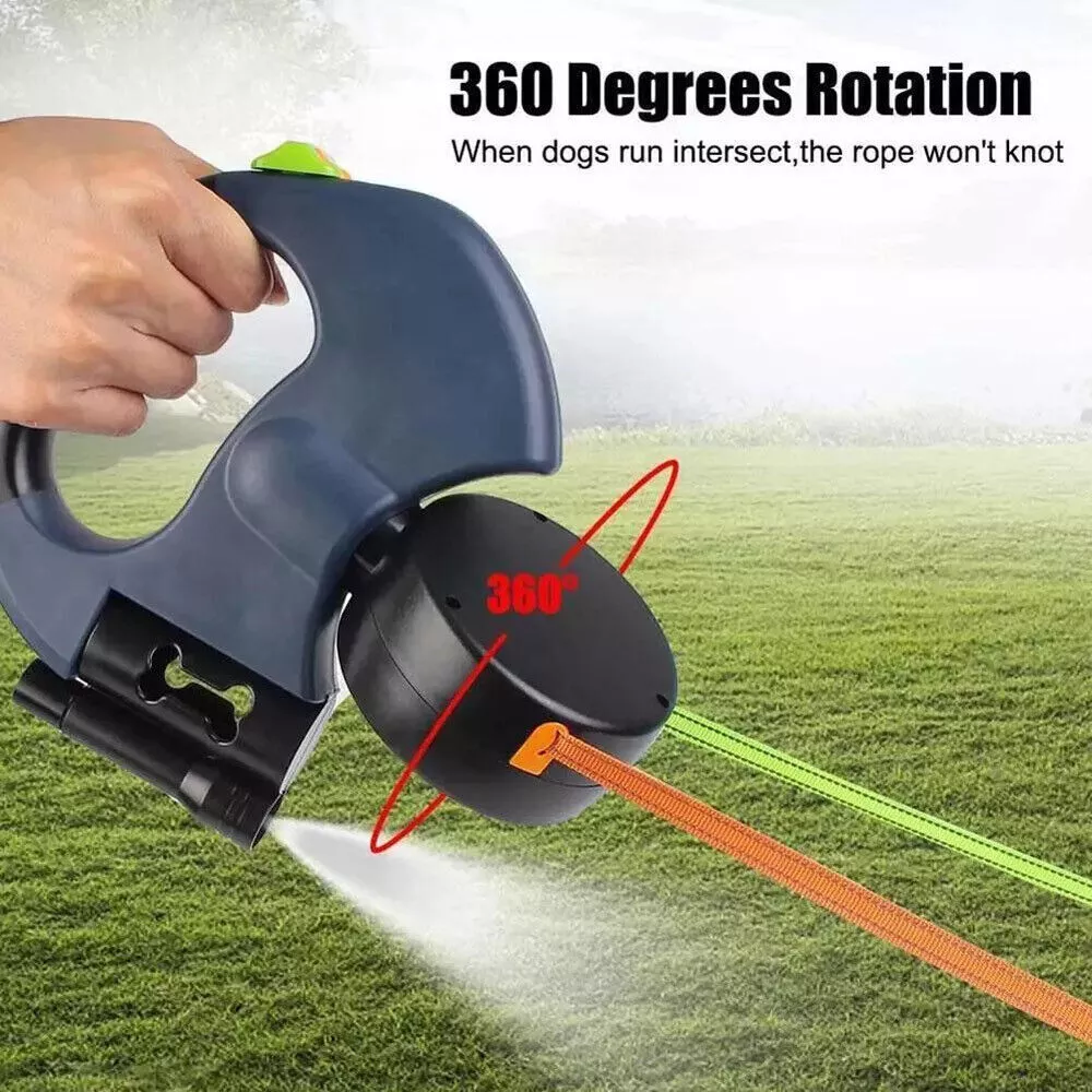 Tangle-Free Dual Dog Leash