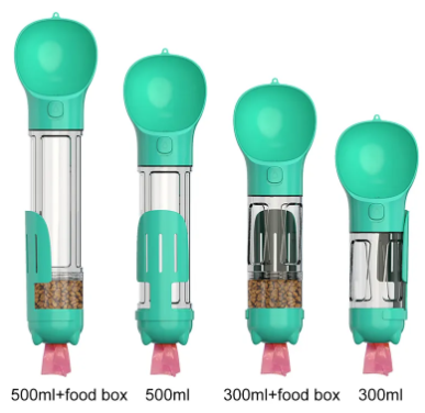 Portable 3-in-1 Dog Water Bottle