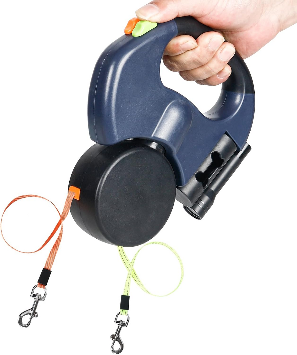 Tangle-Free Dual Dog Leash