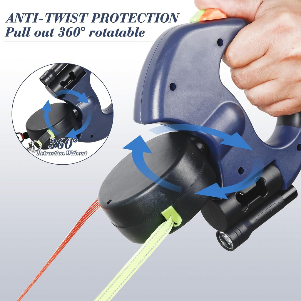 Tangle-Free Dual Dog Leash