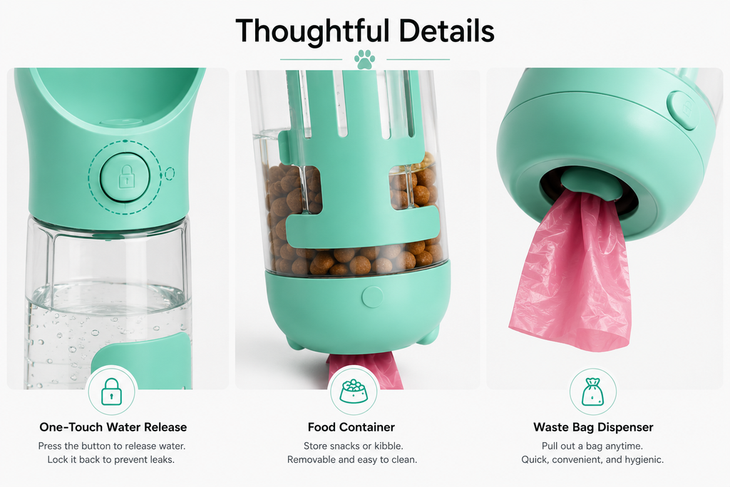 Paw Haven Travel Bottle