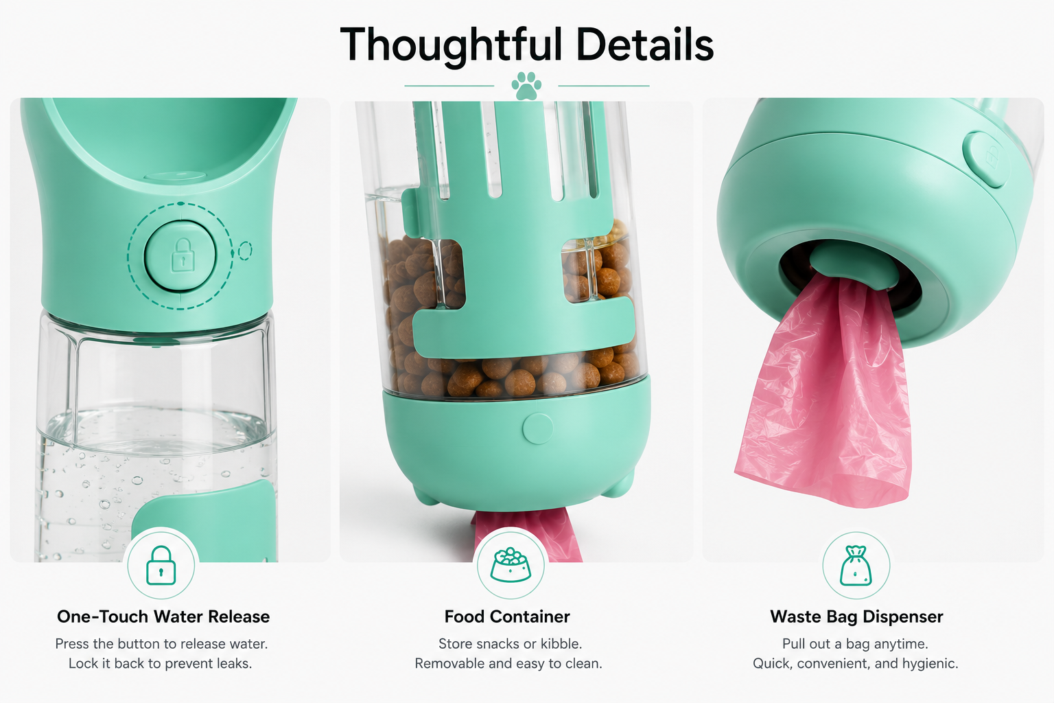 Paw Haven Travel Bottle