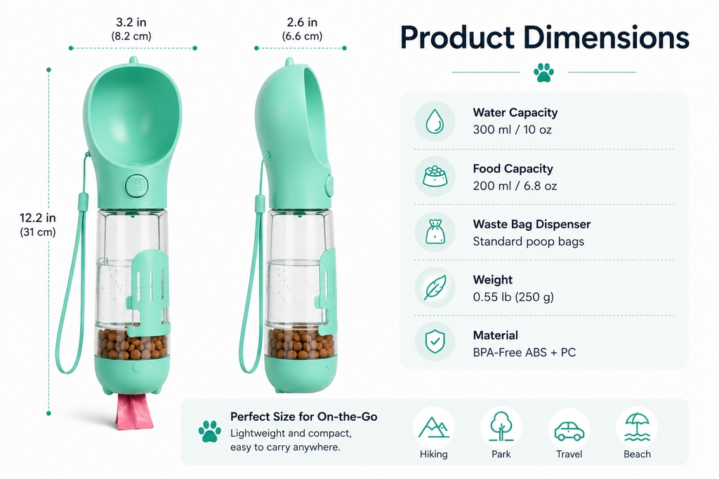 Paw Haven Travel Bottle