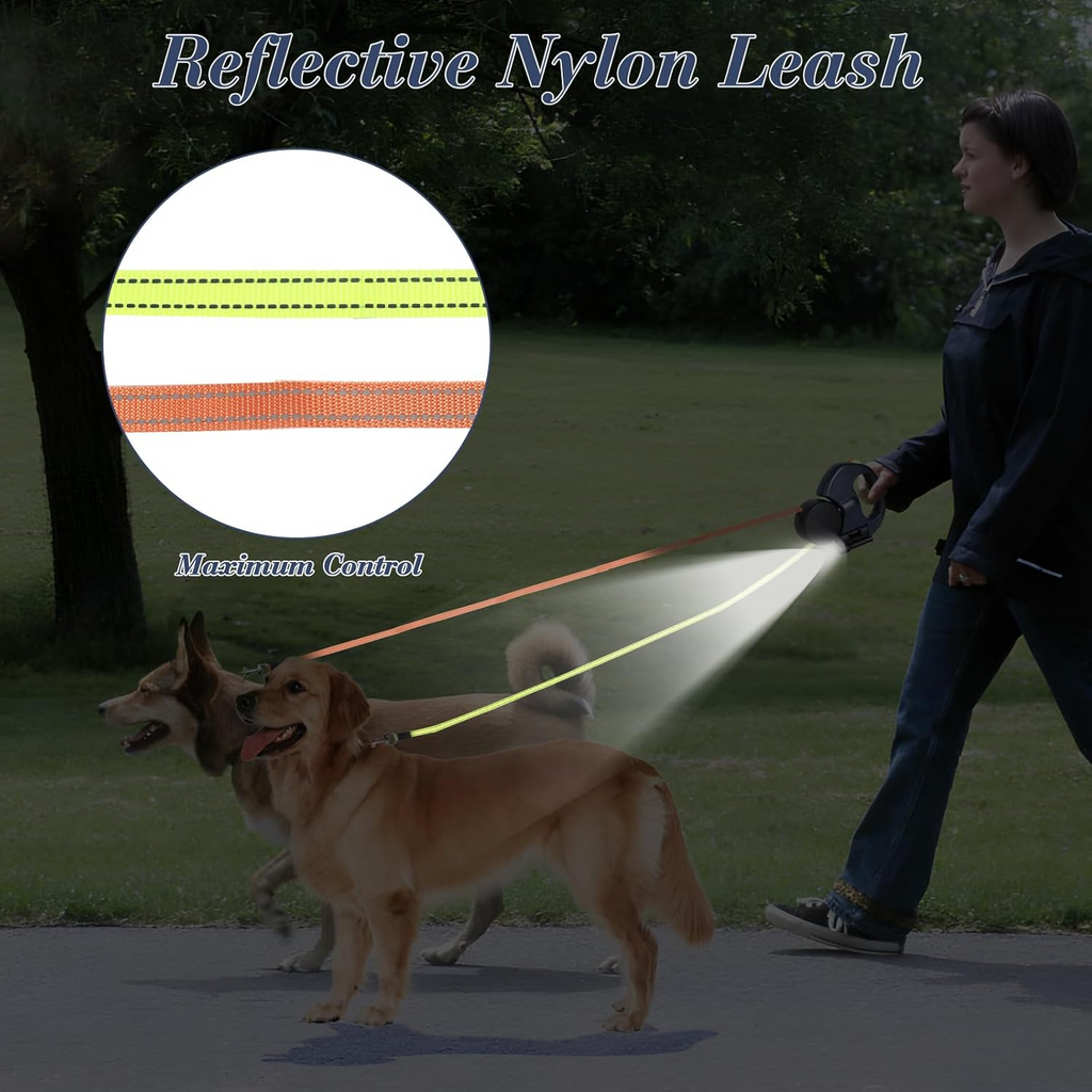 Tangle-Free Dual Dog Leash