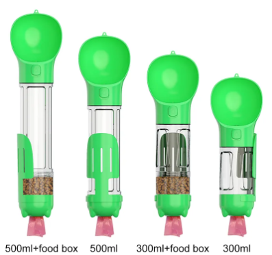 Portable 3-in-1 Dog Water Bottle